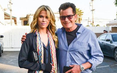 Charlie Sheen and Jools Charlie Sheen and Jools