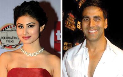 Mouni Roy and Akshay Kumar Mouni Roy and Akshay Kumar