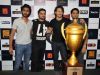 Tiger Shroff holding trophy Tiger Shroff holding trophy