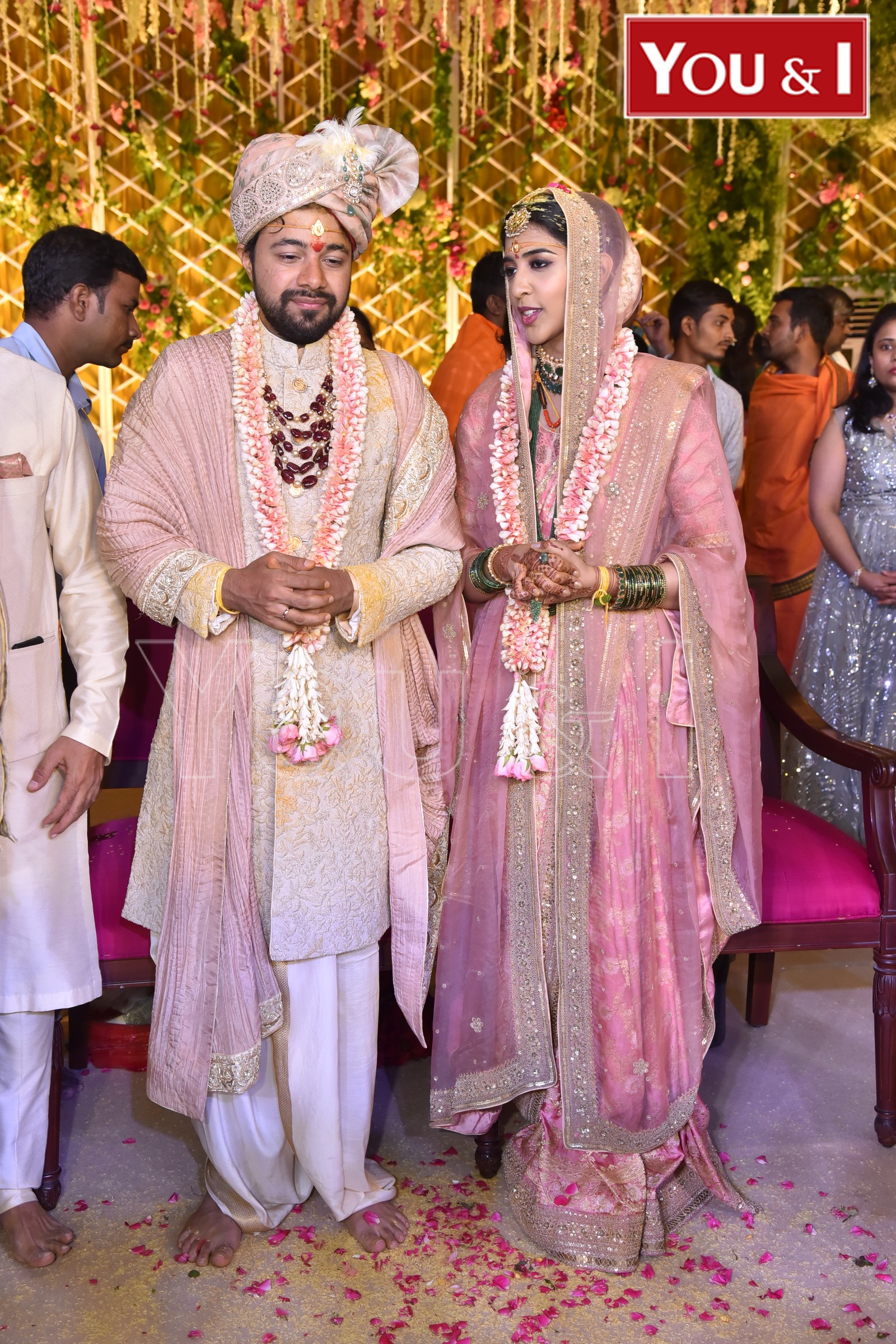 Former Speaker Suresh Reddy Son Amit Reddy weds Mallika Reddy Wedding ...