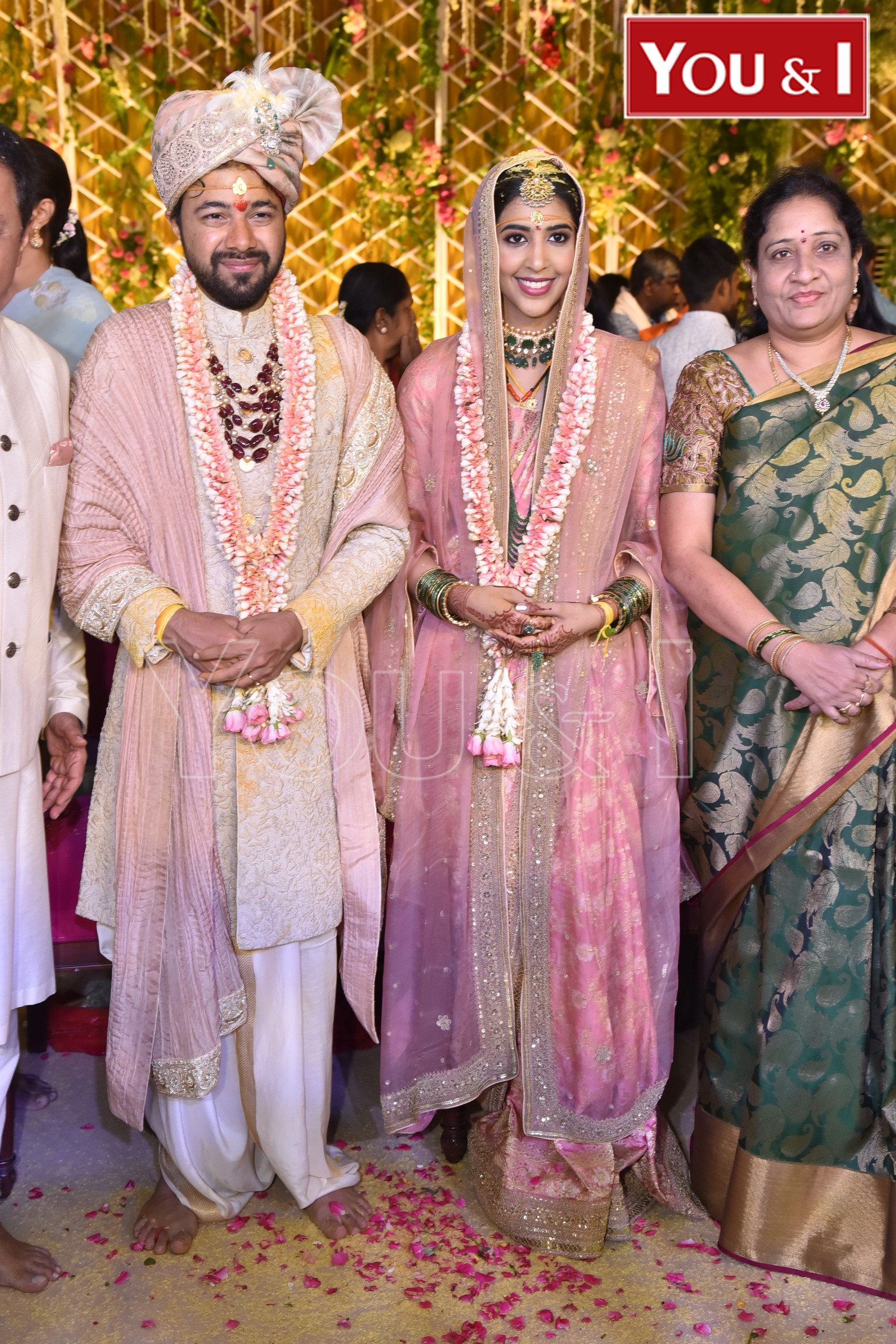 Former Speaker Suresh Reddy Son Amit Reddy weds Mallika Reddy Wedding ...