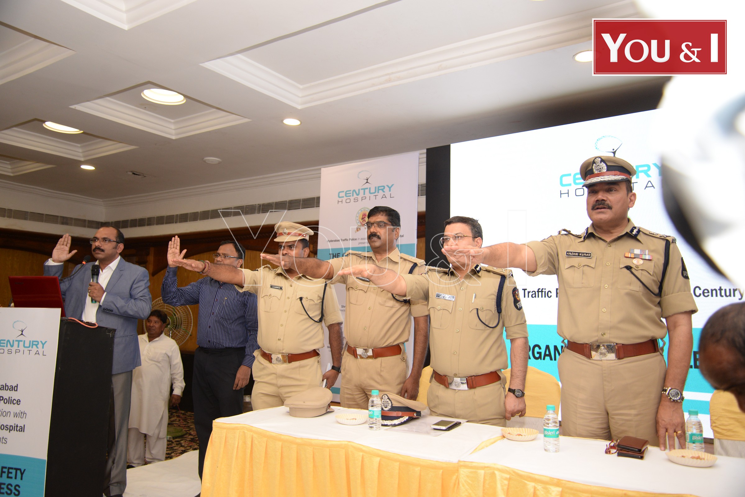 Century Hospital Organ Donation Pledge by Police Department – You and I