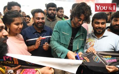 Vijay Devarakonda Inaugurated 13th Klm Shopping Mall At A S Rao