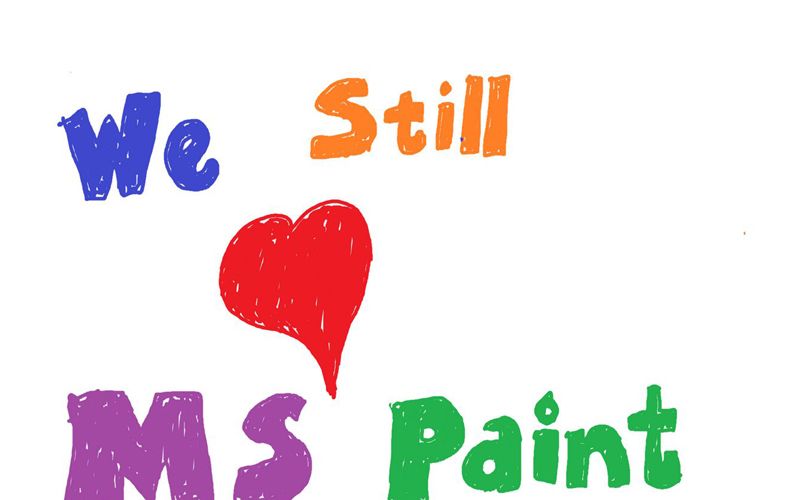 Microsoft paint You & I